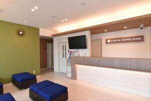 さいたま市中央区のアール歯科セントラルクリニック南与野の受付写真